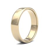 5mm Slight Court Gents Yellow Gold Wedding Band GWR1014 - 14ct-yellow-gold / large-r-z image