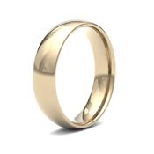 5mm D-Shape Court Gents Yellow Gold Wedding Band GWR1017 - 9ct-yellow-gold / medium-size-f-q image