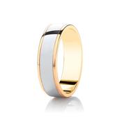 Gents Yellow Gold and Palladium/Platinum Gents Band GWR3002 - 9k-yellow-gold-palladium-950 / large-r-z / light image