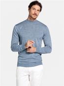 Merino Turtle Neck - Blue - XL image