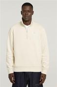 Premium Core Half Zip Sweat - Off White - M