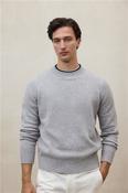 Marula Crew Neck Sustainable Knitwear - Grey - XL image