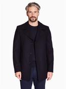 Signature Wool Coat - Navy - 36R image