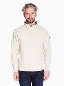 Structure Jacquared Sweatshirt - White - M image