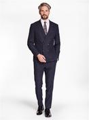 Marcelo Double Breasted 2 Piece Suit - Navy - 44R image