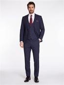 Matteo Slim 3 Piece Suit - Navy - 40R image