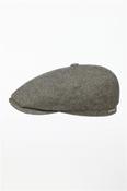 6 Panel Herringbone Cap - Grey - L image