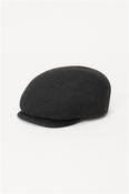 Wool Cashmere Driver Cap - Black - L image
