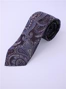 Sartorial 8cm Paisley Silk Tie - Red image