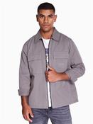 Lovel Zip Overshirt - Grey - S image