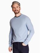 Klapok Crew Neck Sweater - Blue - L