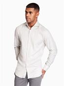 Flannel Herringbone Shirt - Stone - 40 image