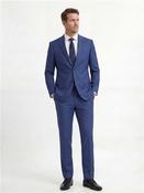 Birdseye 2 Piece Suit - Blue - 40S image