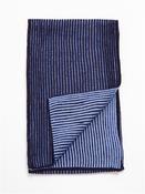 Knitted Scarf - Navy image