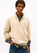Badge Quarter Zip - Stone - S