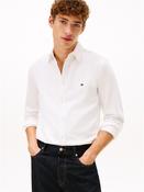 Poplin Contrast Shirt - White - 40 image