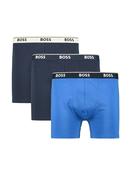 3 Pack Power Boxer Briefs - Blue - L image