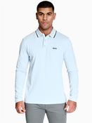 Plisy Long Sleeve Polo - Blue - S image