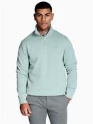 Regular Shield Quarter Zip Sweat - Green - M