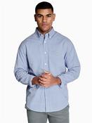 Regular Classic Poplin Gingham Shirt - Blue - M