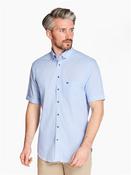 Cotton Dobby Print - Blue - S
