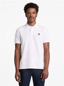 Millers River Pique Polo - White - S image