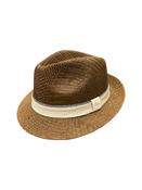 Summer Fedora Hat - Brown - 59 image