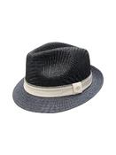 Summer Fedora Hat - Navy - 57 image