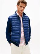 Mix Media Stand Collar Full Zip - Navy - M