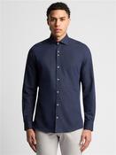 Linen Shirt - Navy - 15.5 image
