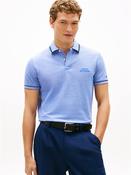 Oxford Two Tone Polo - Blue - S