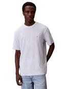Waffle Badge Crew Neck T-Shirt - Blue - XS image