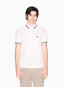 Mercerized Cotton Open Neck Polo Shirt - Stone - S image