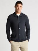 Front Button Overshirt - Navy - M image