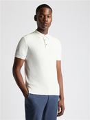 Knit Polo - White - S