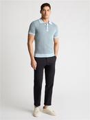 Knit Polo - Blue - S