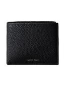 Embossed Logo Billfold Wallet - Black image