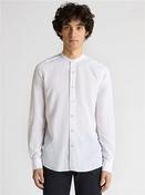 Cole Grandfather Shirt - White - M