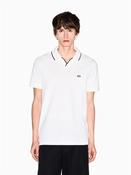 Chest Logo Polo Shirt - Stone - S