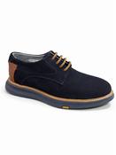St. Bart Suede Lace Up Shoe - Navy - 41 image