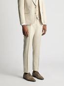 Massa Linen Mix Trouser - Cream - 36R image
