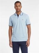 Contrast Collar Polo - Blue - S image
