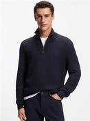 H Ulicio Half Zip - Navy - M image