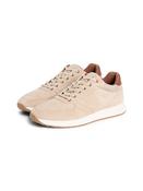 Newport Leather Suede Mix Sneaker - Beige - 41