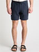 Elio Linen Casual Short - Navy - 32 image