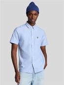 Short Sleeve Oxford Shirt - Blue - S image