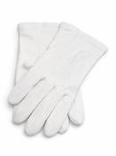 White Ceremonial Gloves - White - M image