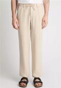 Linen Casual Trouser - Cream - 30S image