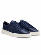 Kieran Leather Tennis Shoe - Blue - 41 image