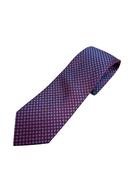 Geo 8cm Silk Tie - Red image